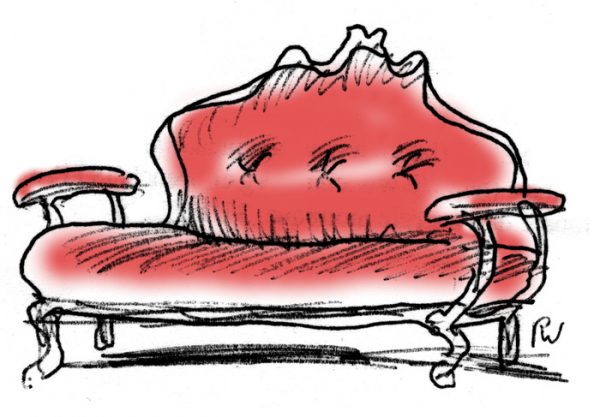 Anteil an ausziehbares Sofa